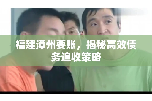 福建漳州要账，揭秘高效债务追收策略