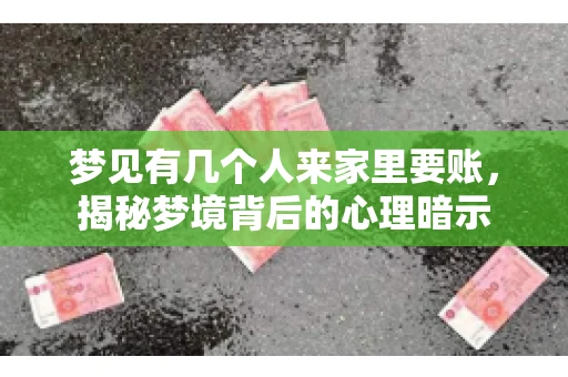 梦见有几个人来家里要账，揭秘梦境背后的心理暗示