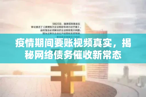 疫情期间要账视频真实，揭秘网络债务催收新常态