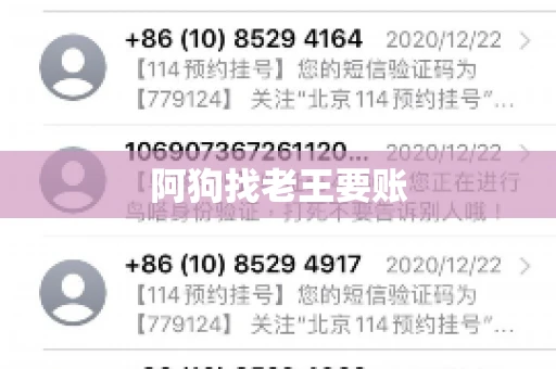 阿狗找老王要账