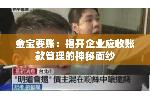 金宝要账:揭开企业应收账款管理的神秘面纱 金宝要账:揭开企业应收账款管理的神秘面纱