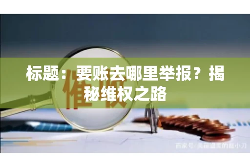 标题：要账去哪里举报？揭秘维权之路